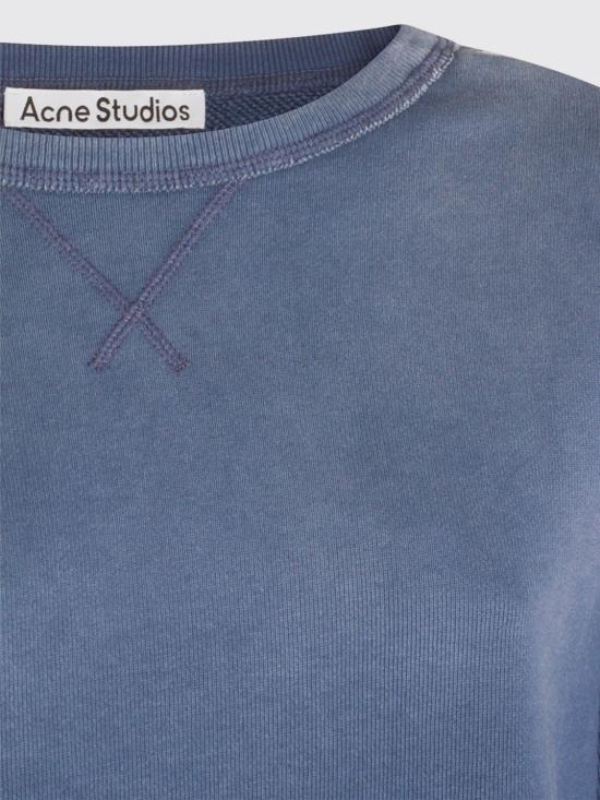26SS 아크네 스튜디오 워시드 로고 스웨트셔츠 CI0216 BG3 Beige - ACNE STUDIOS
