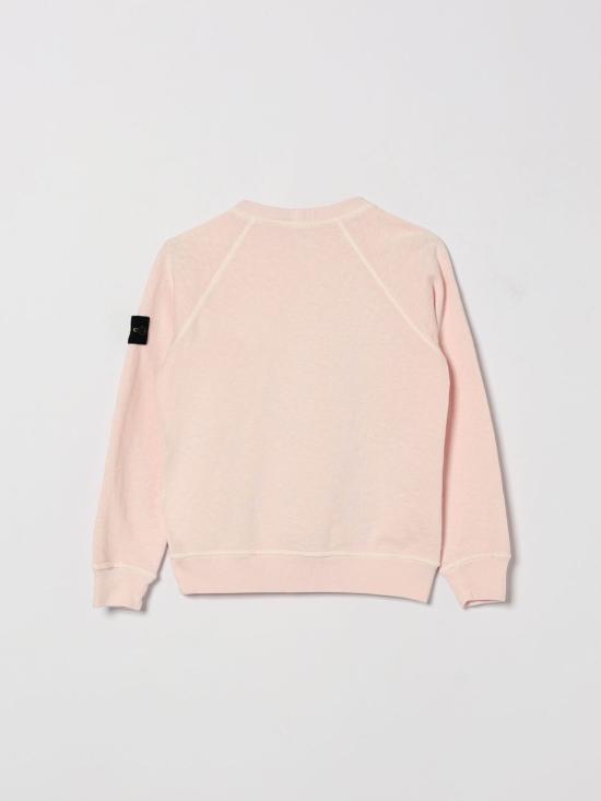 26SS [키즈] 스톤 아일랜드 풀오버 6100012S0060 V0180 Pink - STONE ISLAND