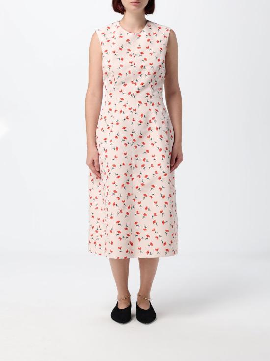 26SS 질샌더 롱 원피스 J03CT0623J70233 683 Pink