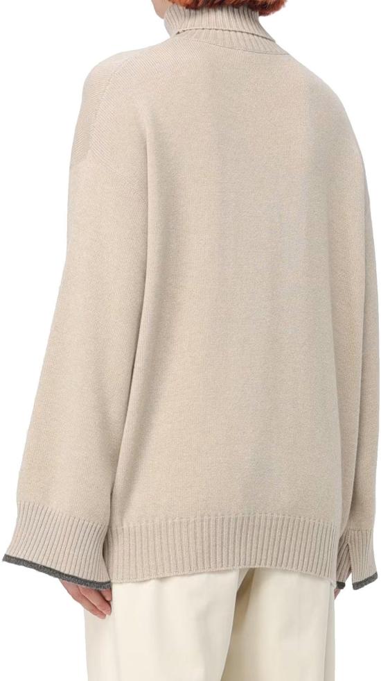 25FW 브루넬로 쿠치넬리 터틀넥 M12718103T2000C9504 BEIGE - BRUNELLO CUCINELLI