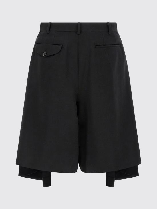 26SS 꼼데가르송 숏팬츠 PQP017 1 Black - COMME DES GARCONS