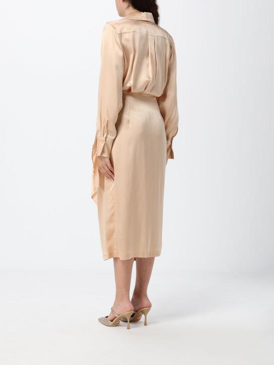 26SS 끄리다 롱 원피스 COMO MIDI DRESSSILK Gold - CRIDA