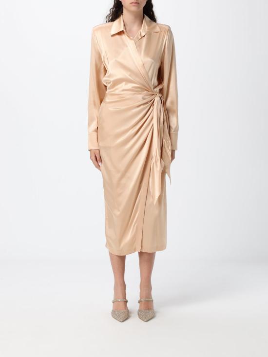 26SS 끄리다 롱 원피스 COMO MIDI DRESSSILK Gold