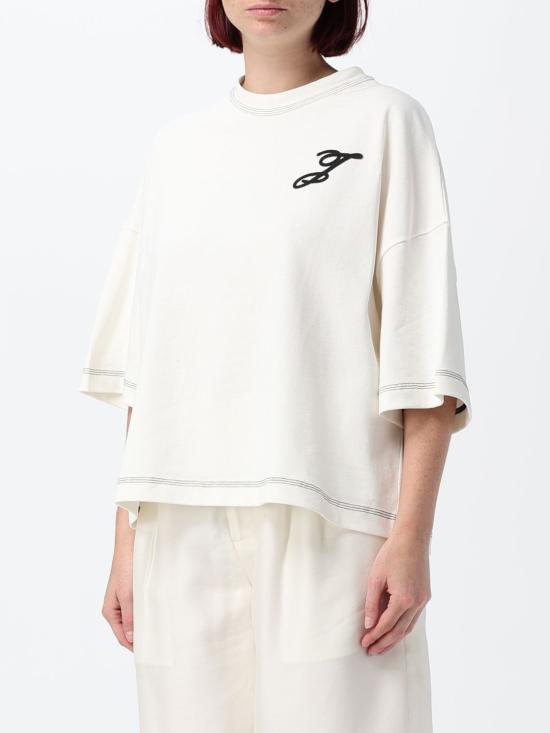 26SS 자크뮈스 레트로 티셔츠 TSW00580AJ00226 110 White - JACQUEMUS