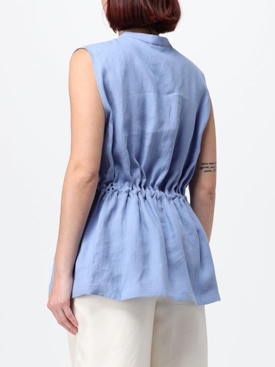 26SS 조르지오 아르마니 탑 GW003069TE10238 UA010 Gnawed Blue - GIORGIO ARMANI