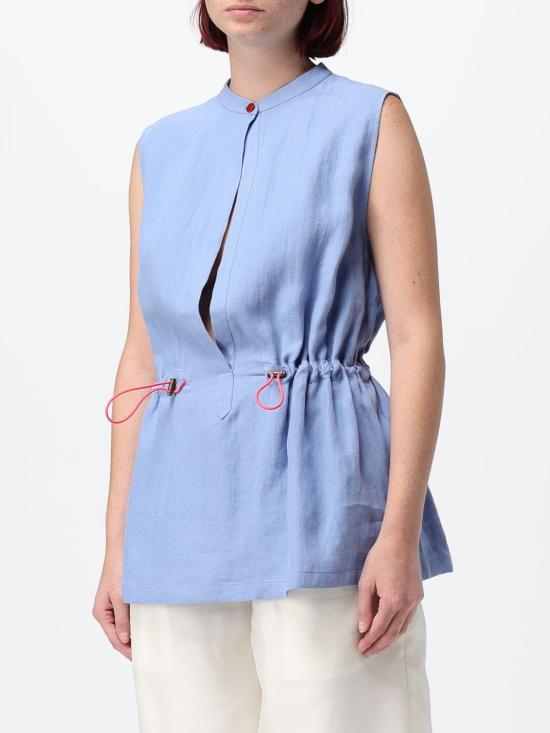 26SS 조르지오 아르마니 탑 GW003069TE10238 UA010 Gnawed Blue - GIORGIO ARMANI