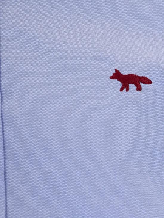 26SS 메종키츠네 셔츠 QM00425WC5081 0434 Gnawed Blue - MAISON KITSUNE