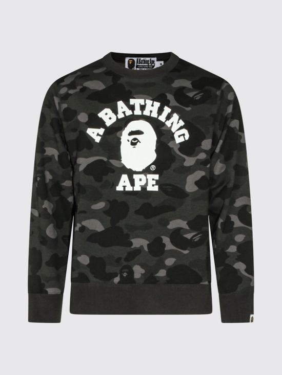 26SS 베이프 긴팔 티셔츠 001SWM301008M Black - BAPE