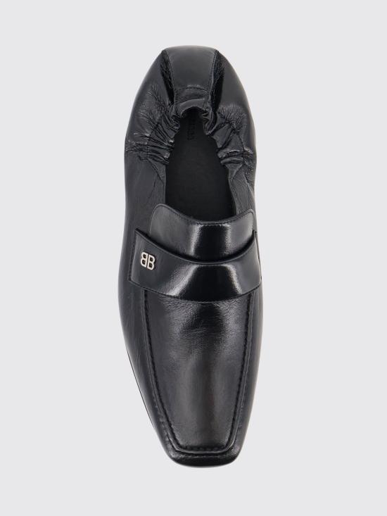 26SS 발렌시아가 로퍼 866552WB1O2 1080 Black - BALENCIAGA