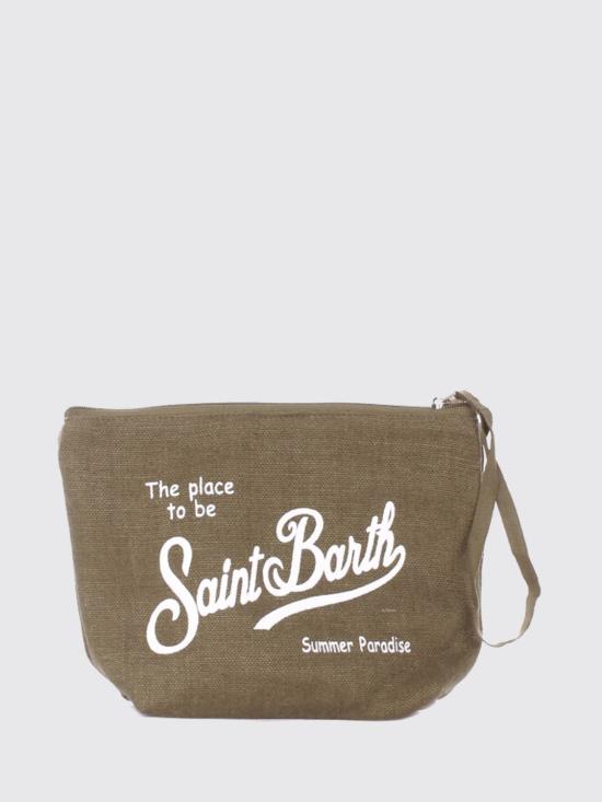 26SS 세인트바쓰 클러치/파우치 ALI0004 00144L Olive - MC2 SAINT BARTH