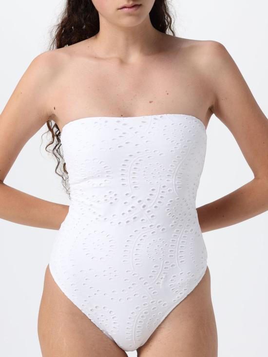 26SS 세인트바쓰 원피스 수영복 KHR0001 01444L White - MC2 SAINT BARTH