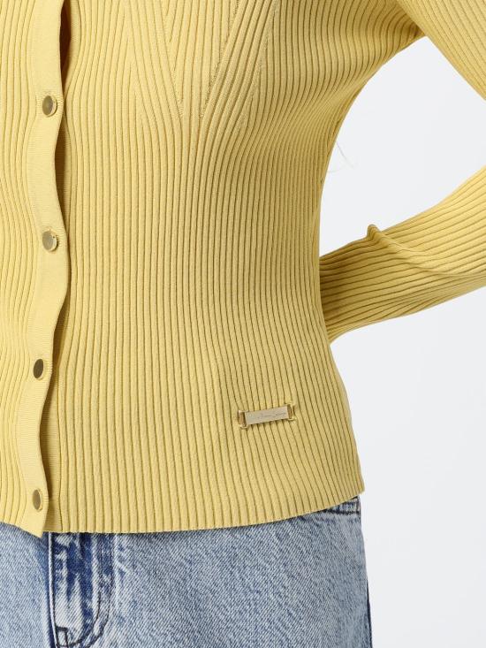 26SS 알마니 스웨터 XW001899AF10352 U2149 Yellow - ARMANI