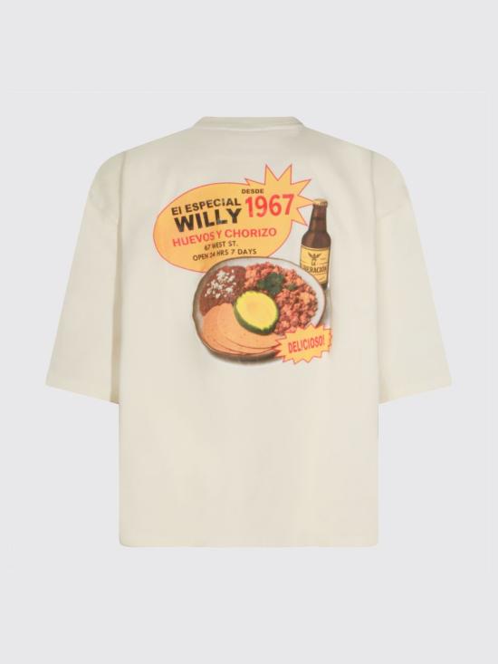 26SS 윌리 차바리아 반팔 티셔츠 WCJSY0176 065 White - WILLY CHAVARRIA