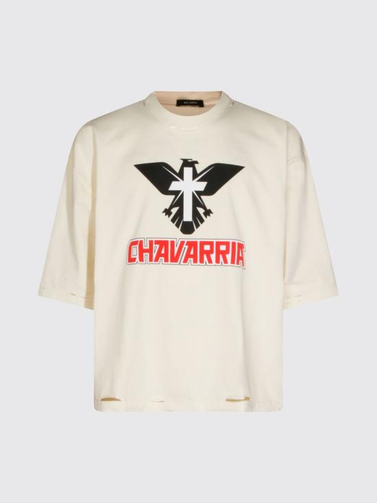 26SS 윌리 차바리아 반팔 티셔츠 WCJSY0275 065 White - WILLY CHAVARRIA