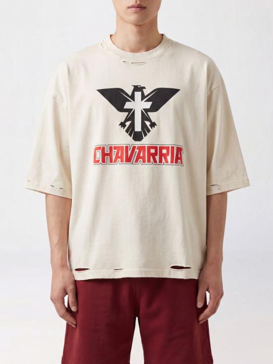 26SS 윌리 차바리아 반팔 티셔츠 WCJSY0275 065 White
