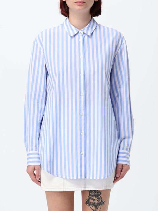 26SS 세인트바쓰 셔츠 BRIG001 01369L Gnawed Blue