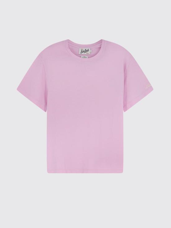 26SS 세인트바쓰 반팔 티셔츠 ORS0001 00135L Pink - MC2 SAINT BARTH