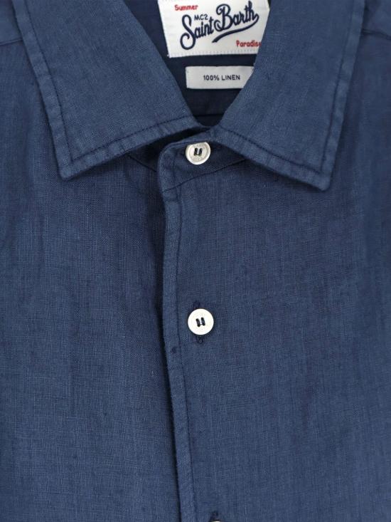 26SS 세인트바쓰 셔츠 RPH0001 00119L Navy - MC2 SAINT BARTH