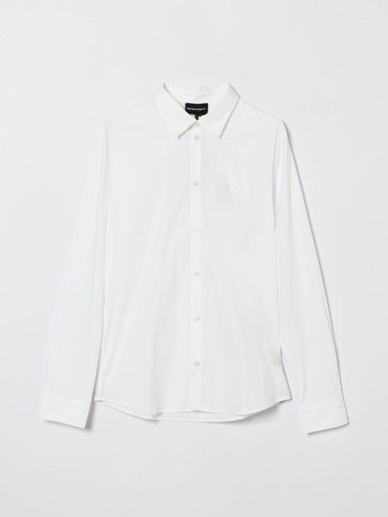 26SS [키즈] 엠포리오 아르마니 셔츠 8N4CJ01N06Z 0100 White