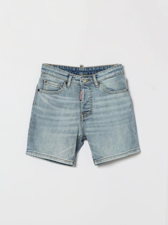 26SS [키즈] 디스퀘어드2 쇼츠/버뮤다 DQ3213D0AF3 DQ01 Denim