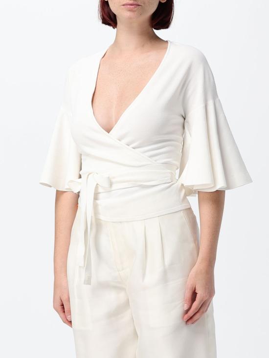 26SS 자크뮈스 탑 26ECDW00822AK00303 110 White - JACQUEMUS