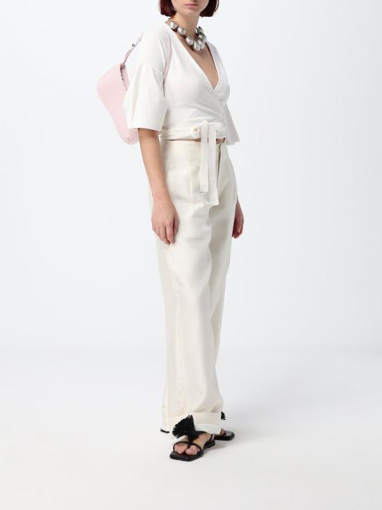26SS 자크뮈스 탑 26ECDW00822AK00303 110 White - JACQUEMUS
