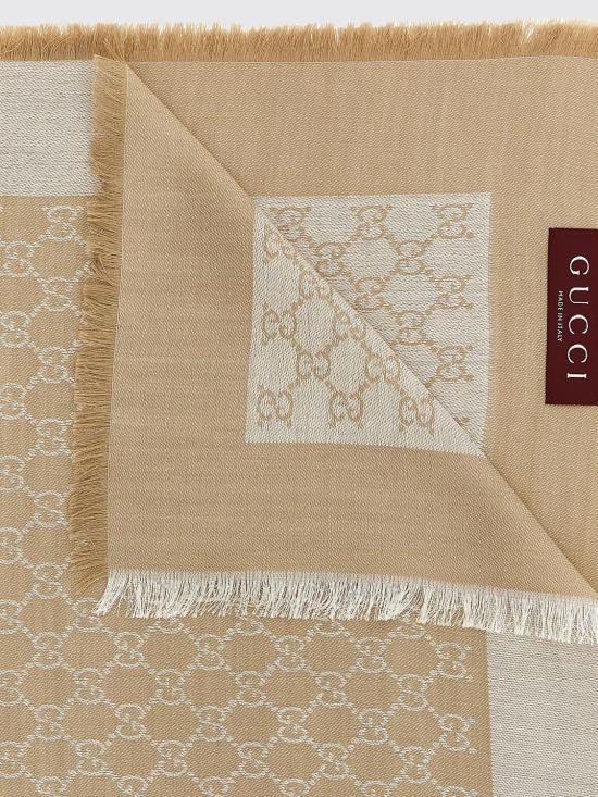 26SS 구찌 머플러/스카프 8555393GA48 9877 Beige - GUCCI