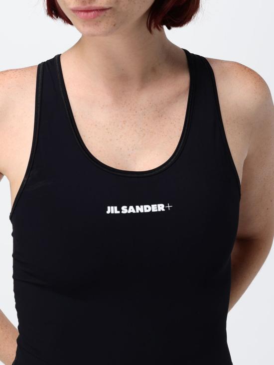 26SS 질샌더 탑 J40NC0127J20031 001 Black - JIL SANDER