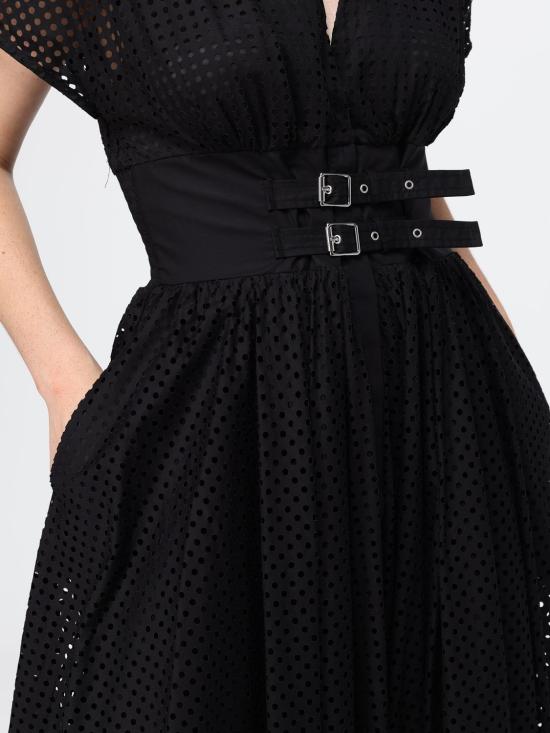 26SS 메이메이즈 롱 원피스 M6EA02 100 Black - MEIMEIJ