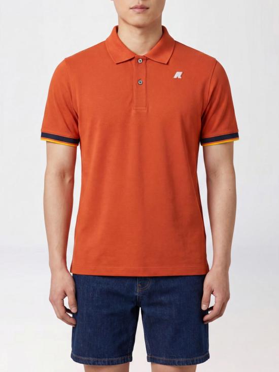 26SS 까웨 폴로 티셔츠 K1125BW 896 Orange