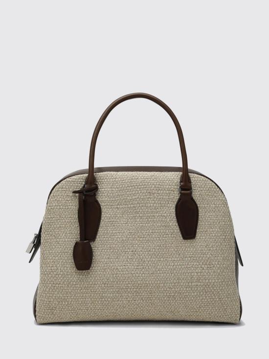 26SS 더로우 토트백 W2058W14L72 SHDPS Brown