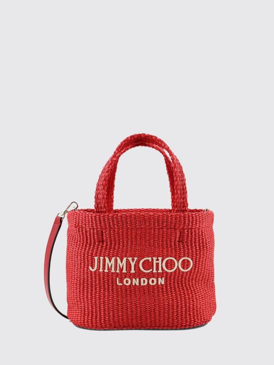 26SS 지미추 토트백 BEACHTOTEEWMINIJYN RUBYREDLIGHTGOLD Ruby