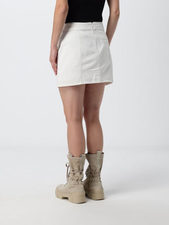 26SS 알마니 스커트 XW002256AF21335 M0054 White - ARMANI