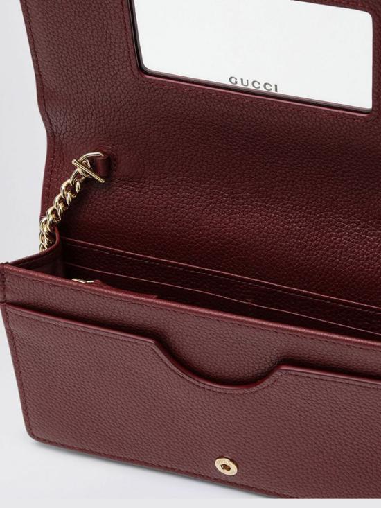 26SS 구찌 GG 마몽 월렛 497985AAE5F 1062 Black - GUCCI
