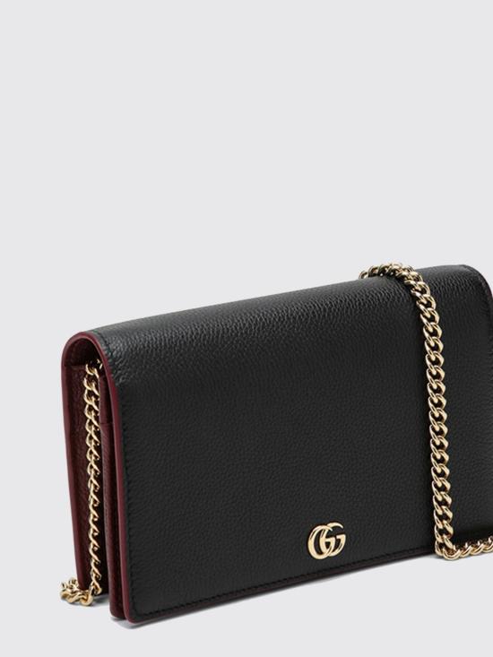 26SS 구찌 GG 마몽 월렛 497985AAE5F 1062 Black - GUCCI