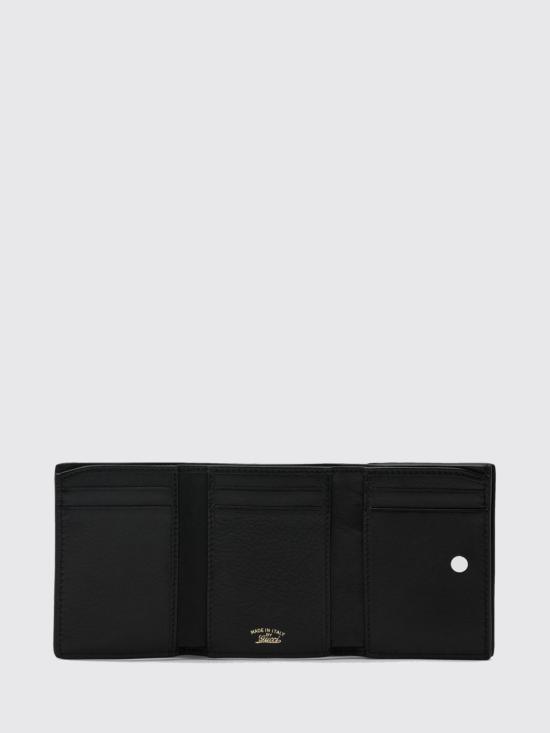 26SS 구찌 홀스빗 웹 스몰 트라이폴드 월렛 867131AAGF7 1053 Black - GUCCI