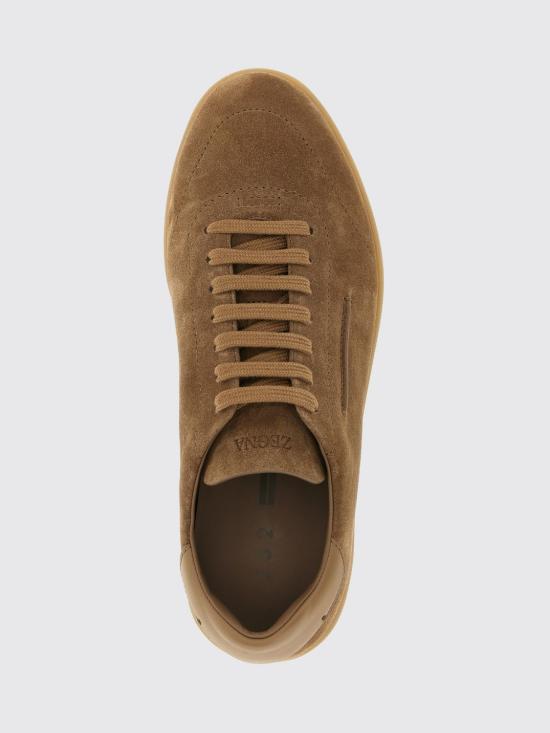 26SS 에르메네질도제냐 스니커즈 RLHSOYS8218Z 252 Brown - ERMENEGILDO ZEGNA