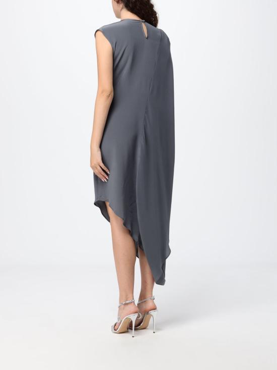 26SS 끄리다 미디 원피스 PEONIA MIDI DRESSSILK Blue - CRIDA