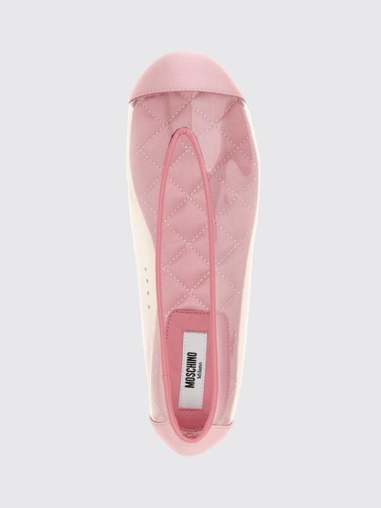 26SS 모스키노 플랫 슈즈 A11030C1OM61 99C Pink - MOSCHINO