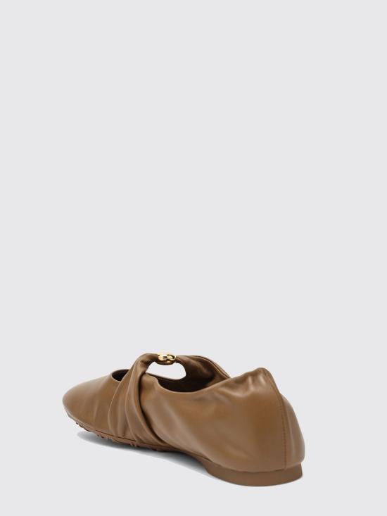 26SS 로에베 나파 램스킨 페블 소프트 발레리나 L815466X46 3980 Brown - LOEWE