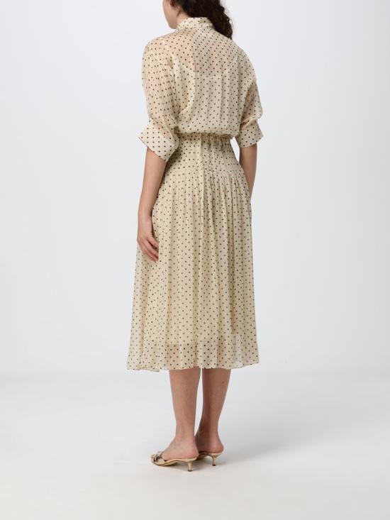 26SS 끄리다 롱 원피스 WIMBLEDON MIDI DRESSSILK Yellow Cream - CRIDA