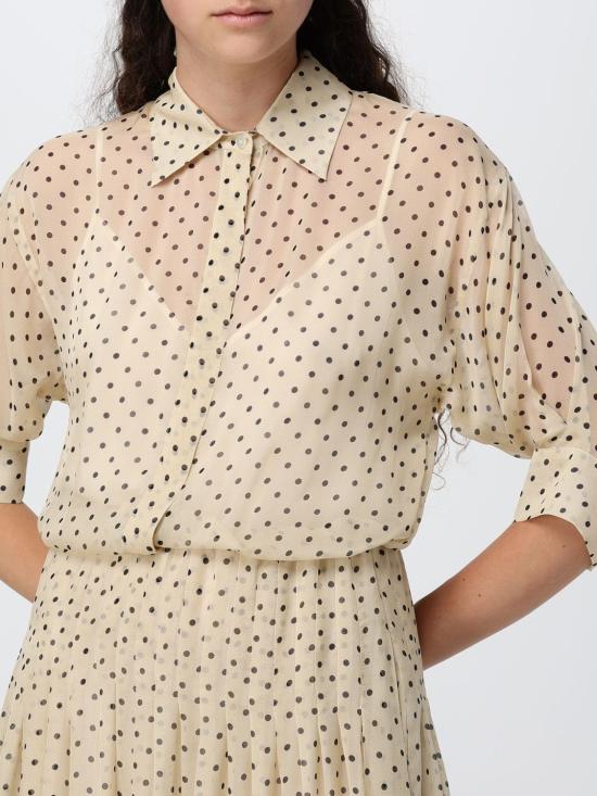 26SS 끄리다 롱 원피스 WIMBLEDON MIDI DRESSSILK Yellow Cream - CRIDA