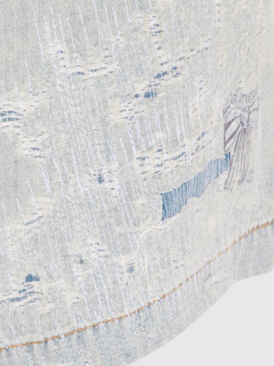 26SS 아크네 스튜디오 숏팬츠 BE0215 DMJ Gnawed Blue - ACNE STUDIOS