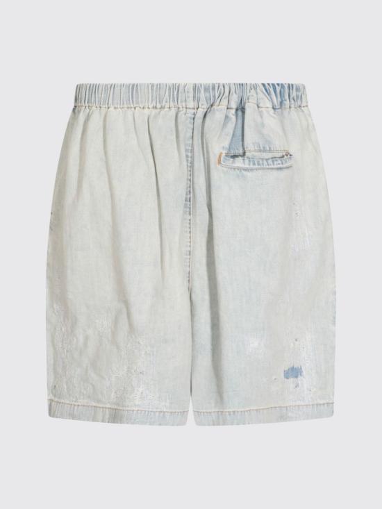 26SS 아크네 스튜디오 숏팬츠 BE0215 DMJ Gnawed Blue - ACNE STUDIOS