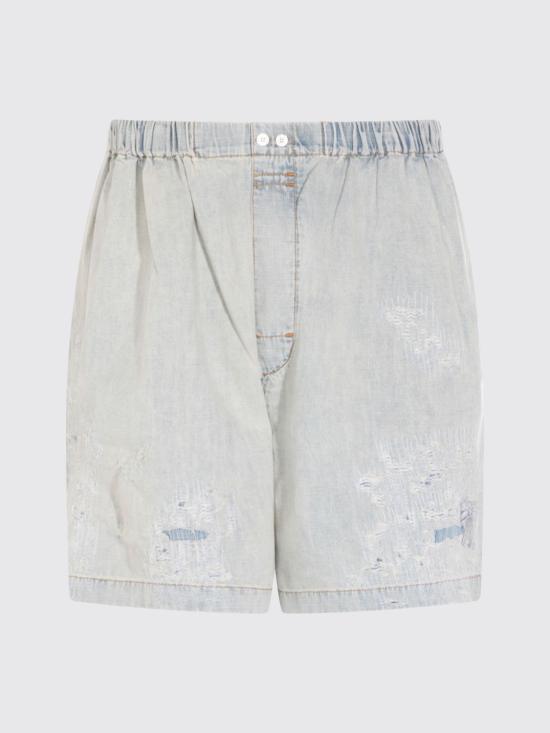 26SS 아크네 스튜디오 숏팬츠 BE0215 DMJ Gnawed Blue - ACNE STUDIOS