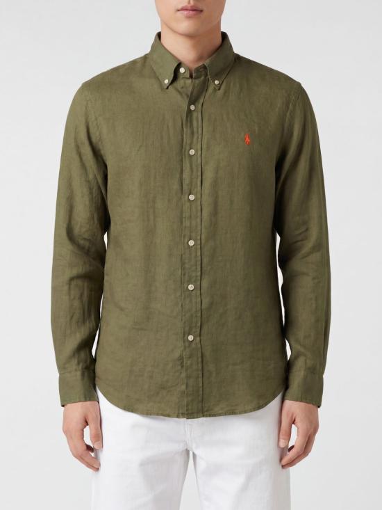 26SS 폴로 랄프로렌 셔츠 710966294 004 Green