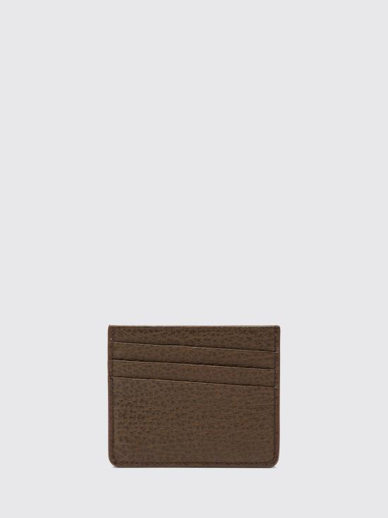 26SS 마르지엘라 4스티치 카드 홀더 SA1VX0006UP4455 T2181 Earth - MAISON MARGIELA