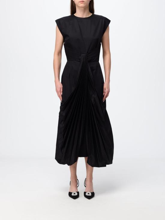 26SS 끄리다 롱 원피스 PRIMULA MIDI DRESSCOTTON Black
