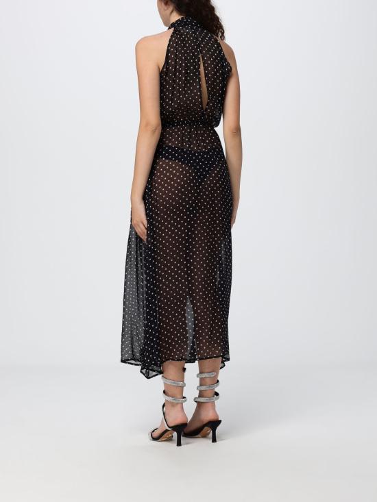 26SS 끄리다 롱 원피스 TAORMINA MIDI DRESSSILK Black - CRIDA