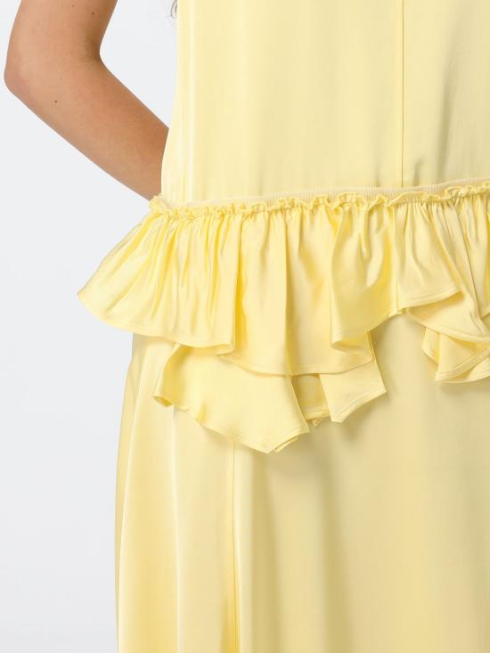 26SS 질샌더 롱 원피스 J02CT0575J65022 744 Yellow - JIL SANDER